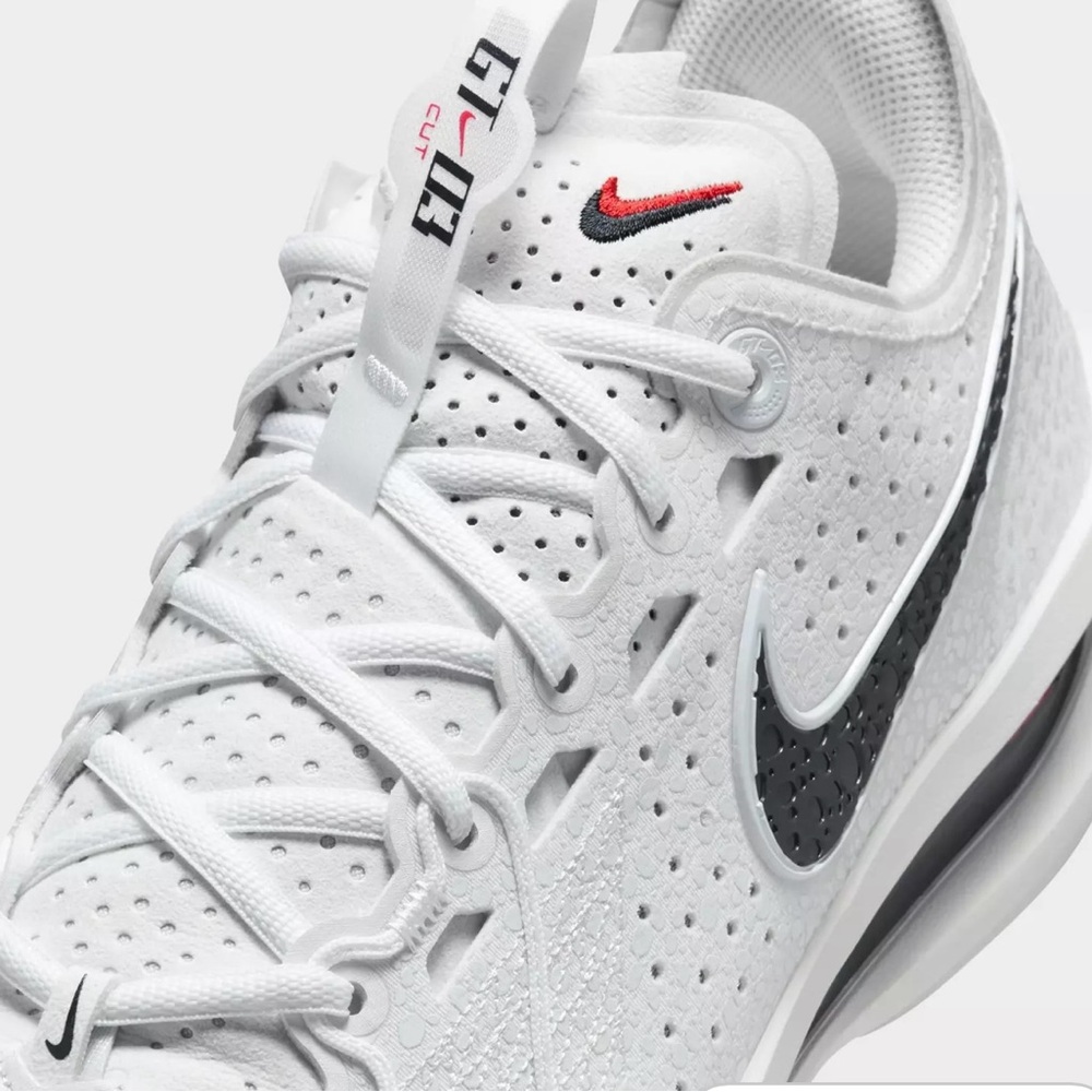 NEW Nike G.T. Cut 3 -White/Obsidian Sport Red (DV2913-103) - Picture 4 of 9